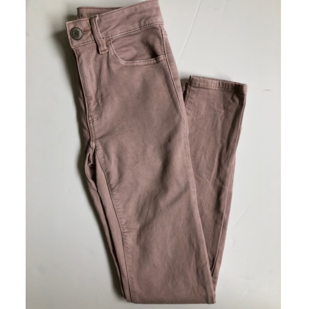 American Eagle Size 00 Light Pink Hi-Rise Jegging